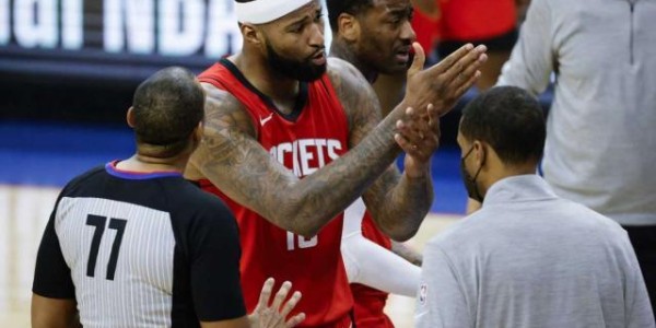 火箭自由落体遭7连败 沃尔抱怨判罚用哈登举例